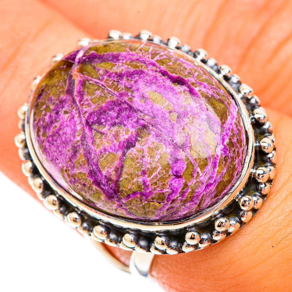 Stichtite Rings handcrafted by Ana Silver Co - RING119418