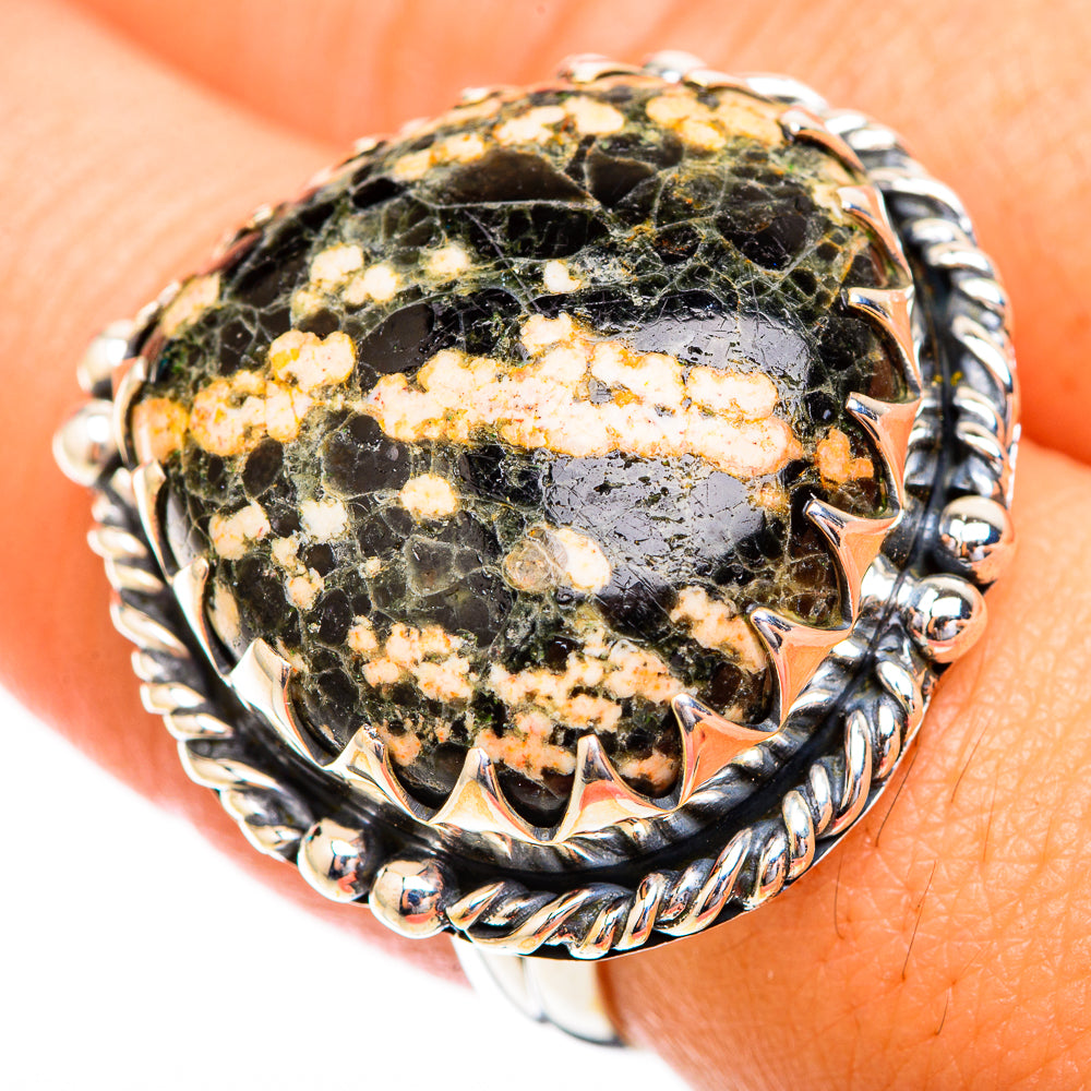 Ocean Jasper Rings handcrafted by Ana Silver Co - RING119439