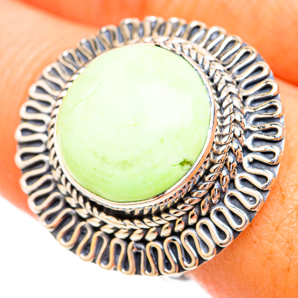 Lemon Quartz Rings handcrafted by Ana Silver Co - RING119443