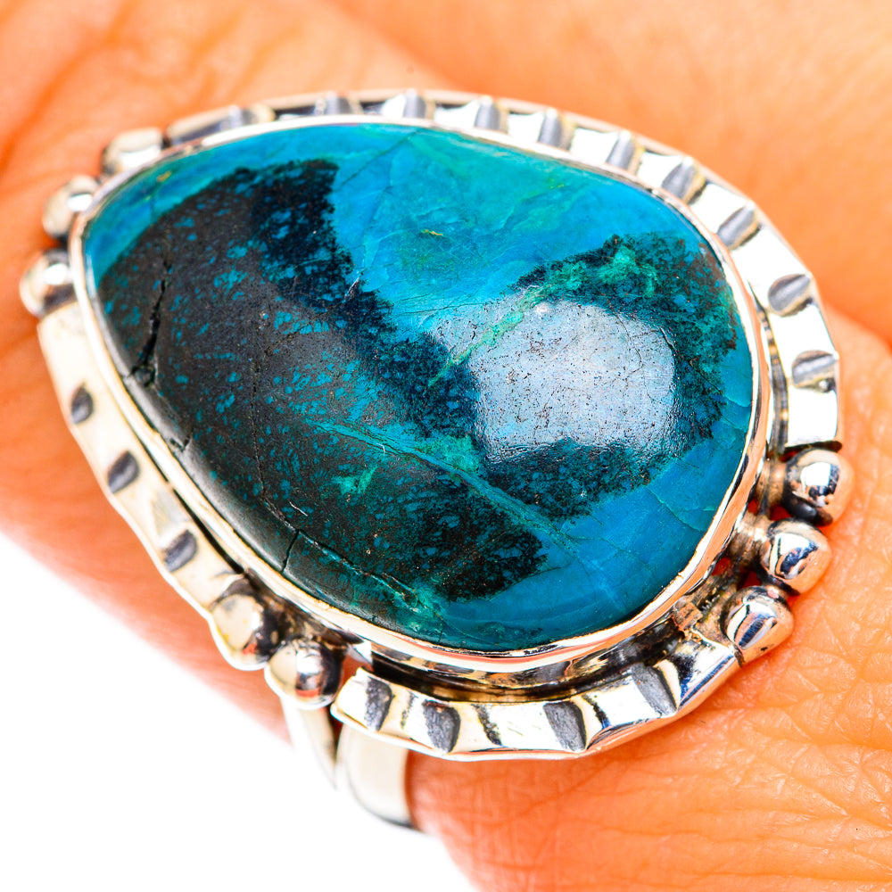 Shattuckite Rings handcrafted by Ana Silver Co - RING119469