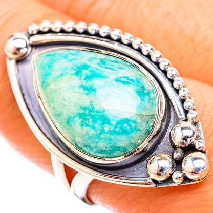 Amazonite Rings handcrafted by Ana Silver Co - RING119475