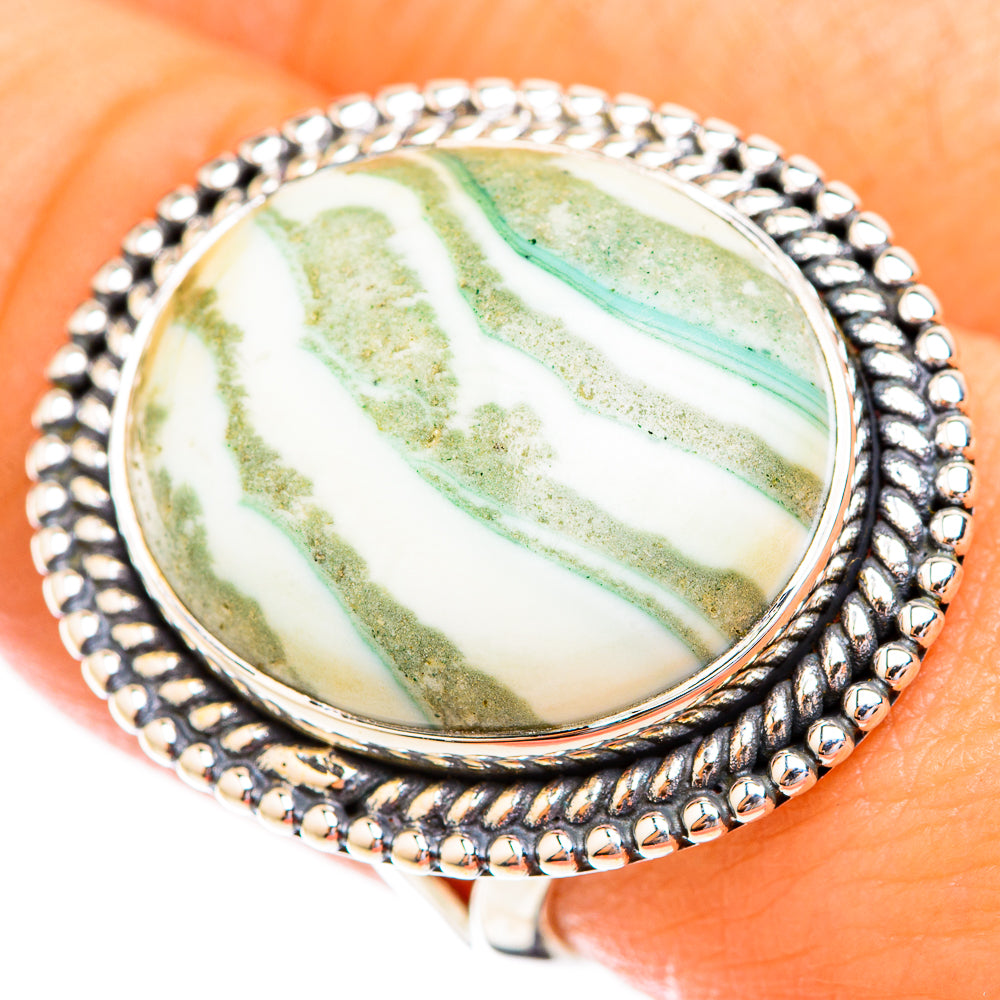 Ocean Jasper Rings handcrafted by Ana Silver Co - RING119479