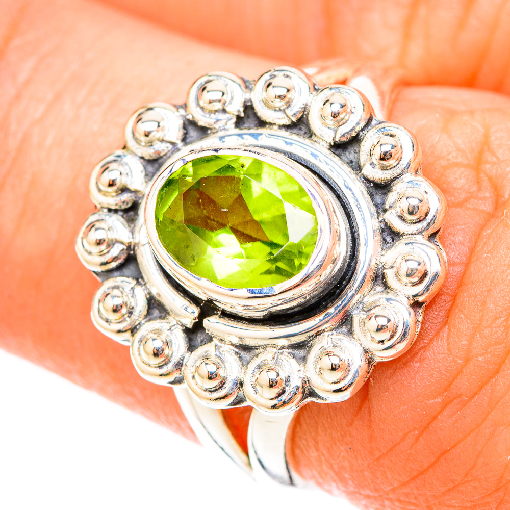 Peridot Rings handcrafted by Ana Silver Co - RING119517