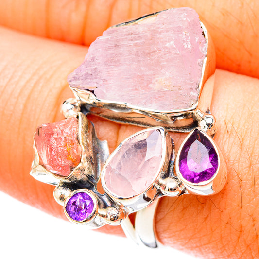 Kunzite Rings handcrafted by Ana Silver Co - RING119525