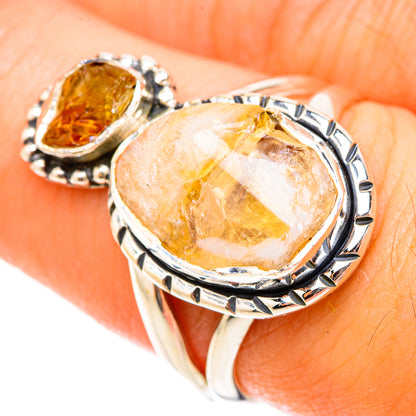 Citrine Rings handcrafted by Ana Silver Co - RING119552