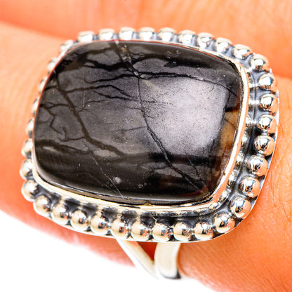 Picasso Jasper Rings handcrafted by Ana Silver Co - RING119560