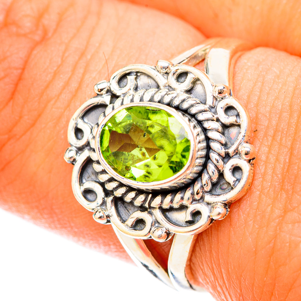 Peridot Rings handcrafted by Ana Silver Co - RING119575