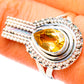 Citrine Rings handcrafted by Ana Silver Co - RING119578