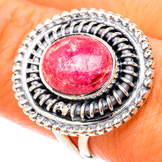 Thulite Rings handcrafted by Ana Silver Co - RING119580