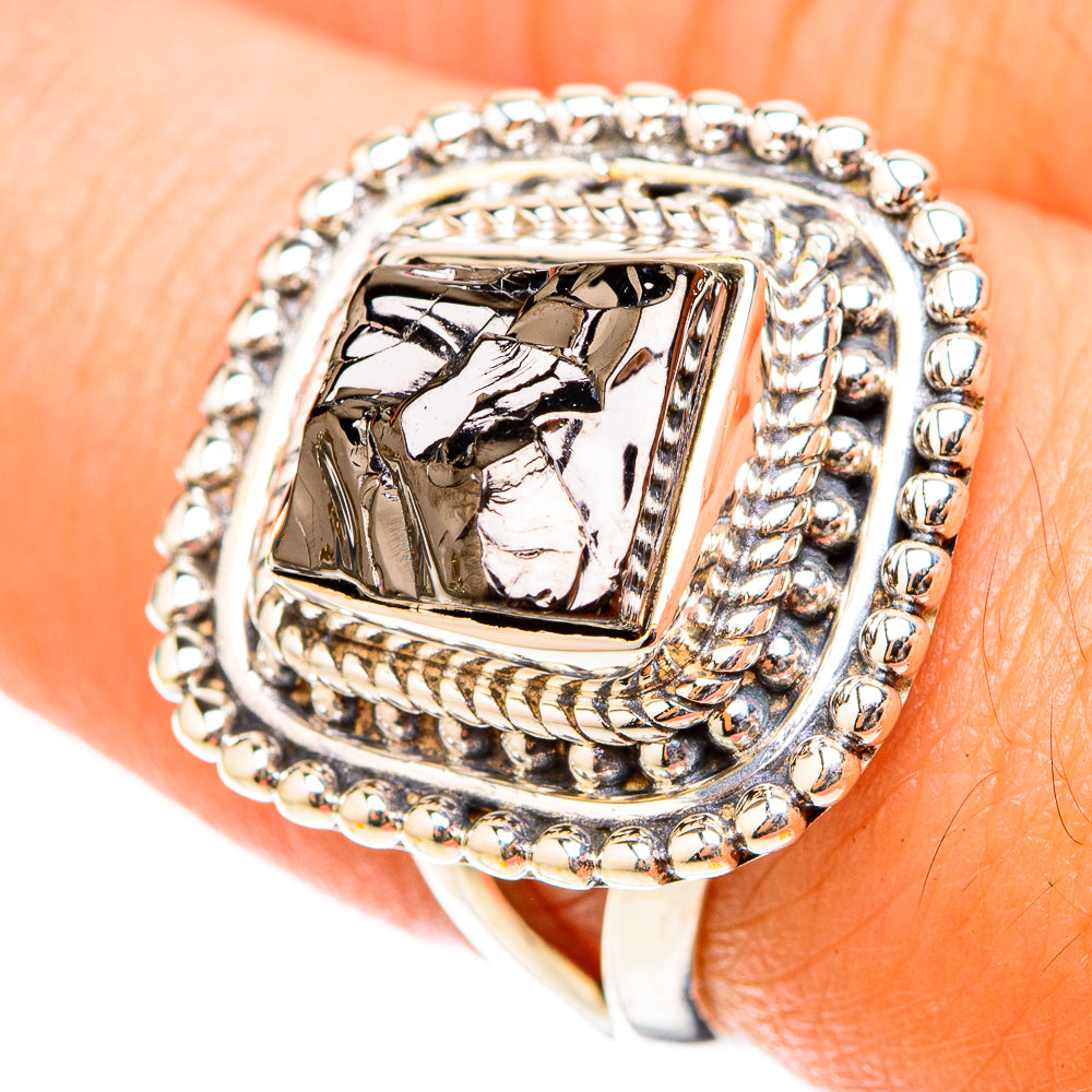 Shungite Rings handcrafted by Ana Silver Co - RING119584