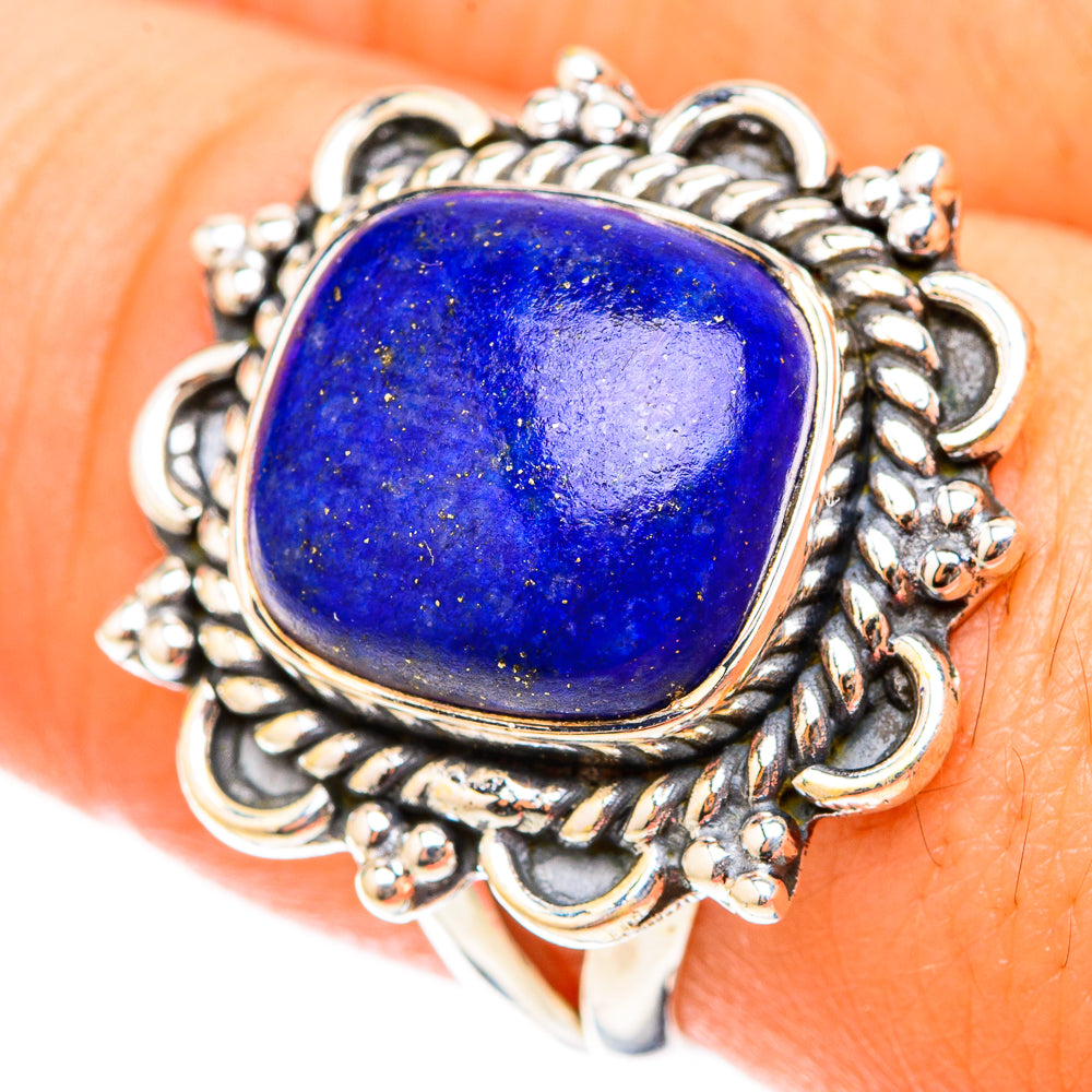 Lapis Lazuli Rings handcrafted by Ana Silver Co - RING119591