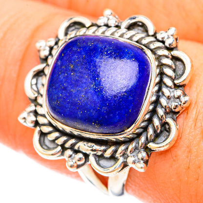 Lapis Lazuli Rings handcrafted by Ana Silver Co - RING119591
