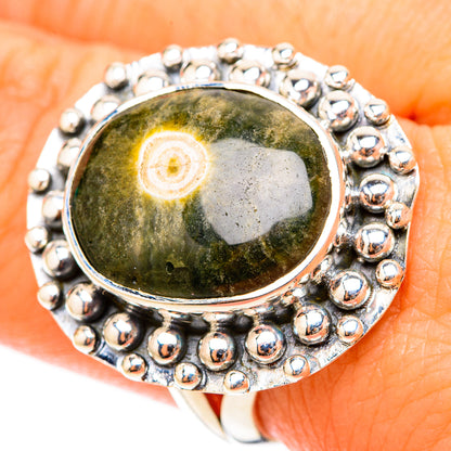 Ocean Jasper Rings handcrafted by Ana Silver Co - RING119598