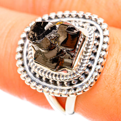 Shungite Rings handcrafted by Ana Silver Co - RING119609