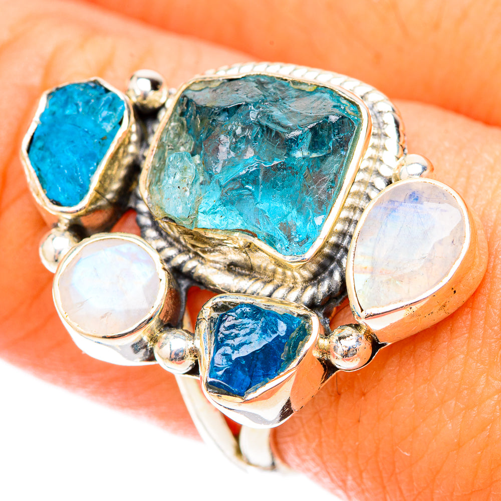 Apatite Rings handcrafted by Ana Silver Co - RING119618