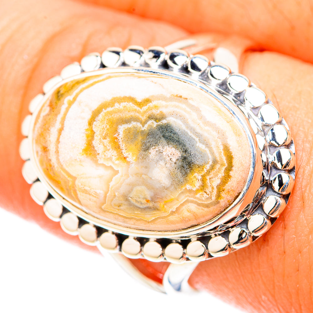 Ocean Jasper Rings handcrafted by Ana Silver Co - RING119624