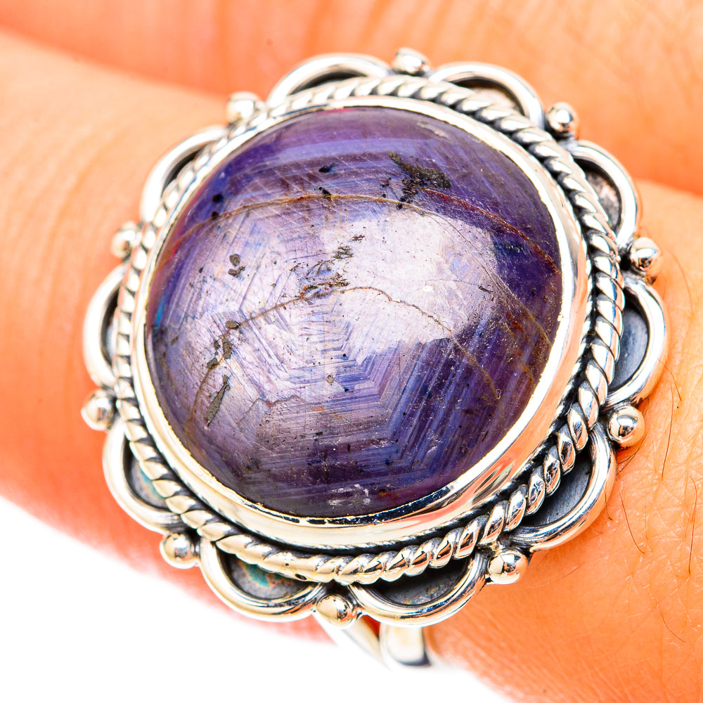 Star Ruby Rings handcrafted by Ana Silver Co - RING119631