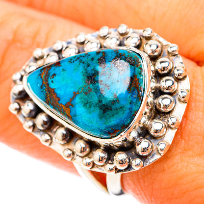 Shattuckite Rings handcrafted by Ana Silver Co - RING119640