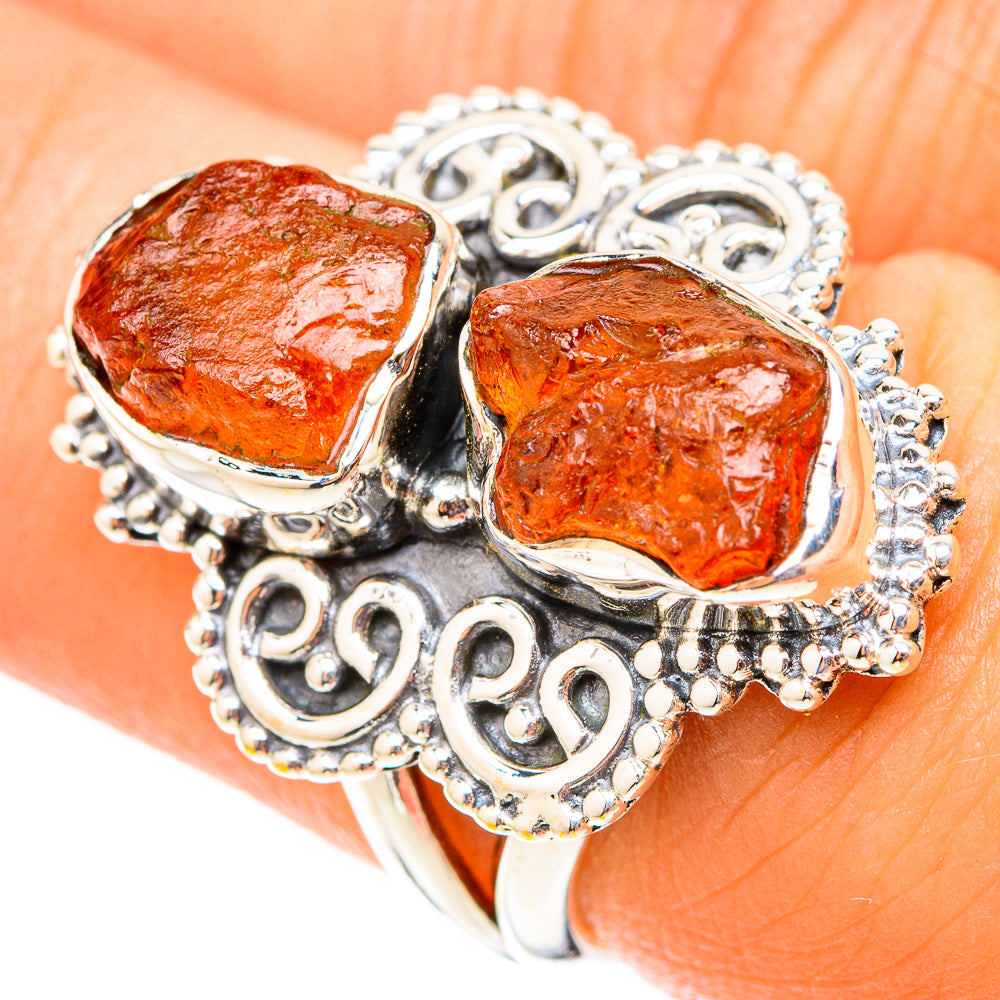 Carnelian Rings handcrafted by Ana Silver Co - RING119651