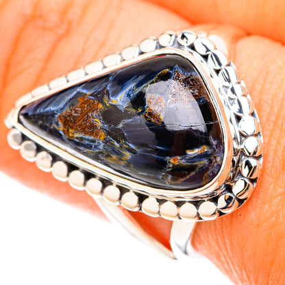 Pietersite Rings handcrafted by Ana Silver Co - RING119656