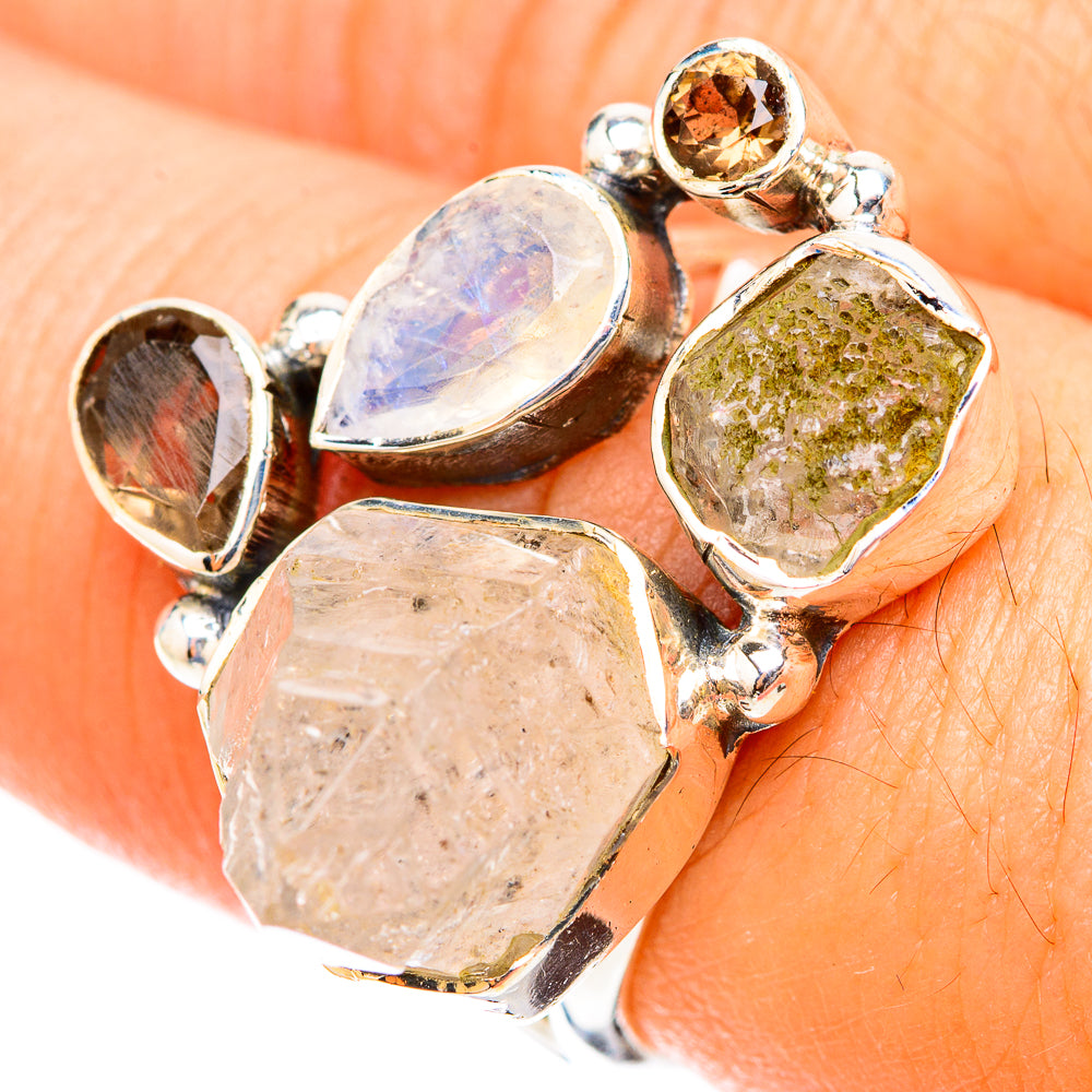 Herkimer Diamond Rings handcrafted by Ana Silver Co - RING119658