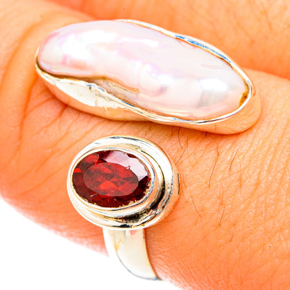 Mother Of Pearl Rings handcrafted by Ana Silver Co - RING119683