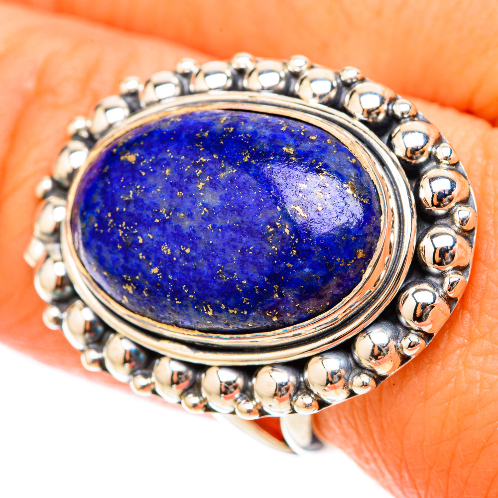 Lapis Lazuli Rings handcrafted by Ana Silver Co - RING119686