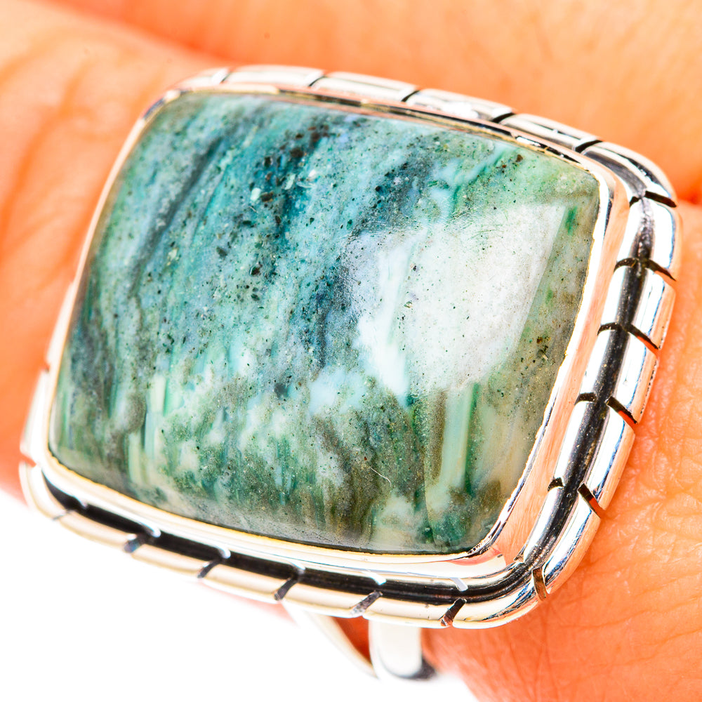 Ocean Jasper Rings handcrafted by Ana Silver Co - RING119699
