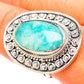 Amazonite Rings handcrafted by Ana Silver Co - RING119702