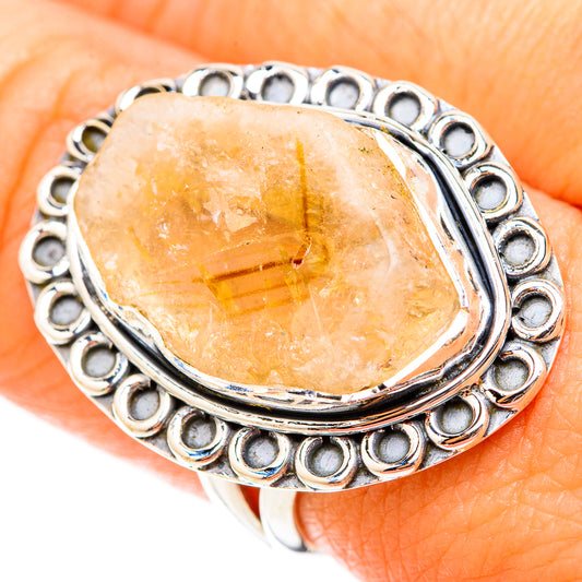 Citrine Rings handcrafted by Ana Silver Co - RING119706