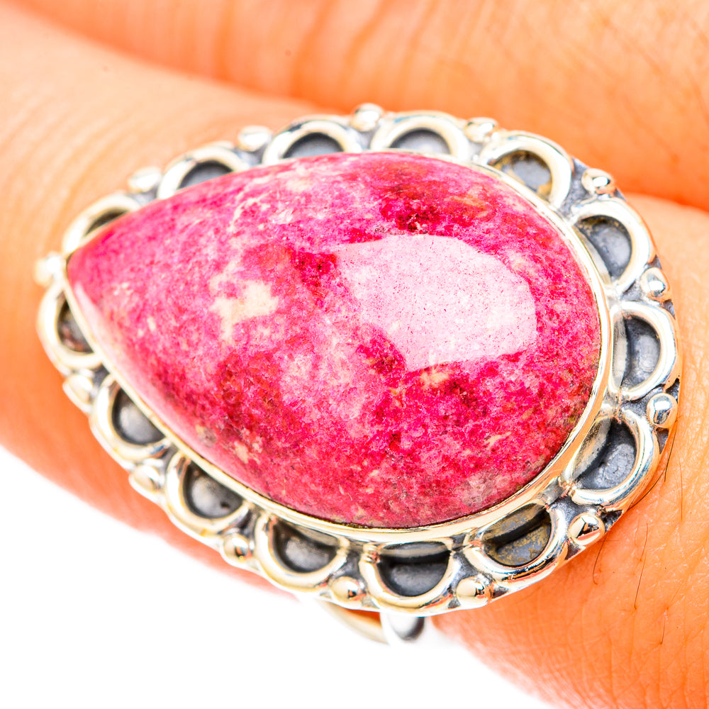 Thulite Rings handcrafted by Ana Silver Co - RING119710