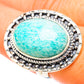 Amazonite Rings handcrafted by Ana Silver Co - RING119738