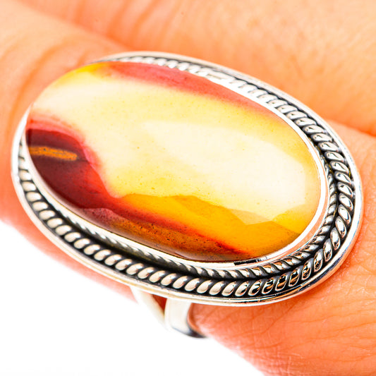 Mookaite Rings handcrafted by Ana Silver Co - RING119752