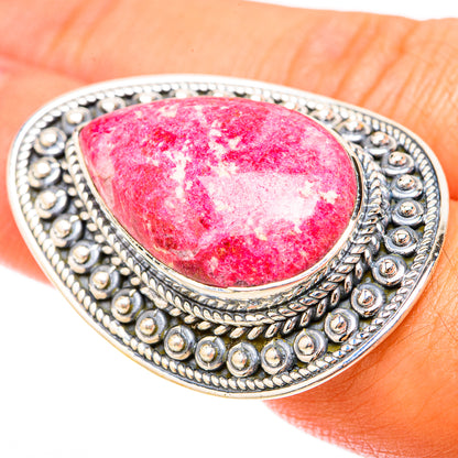 Thulite Rings handcrafted by Ana Silver Co - RING119758