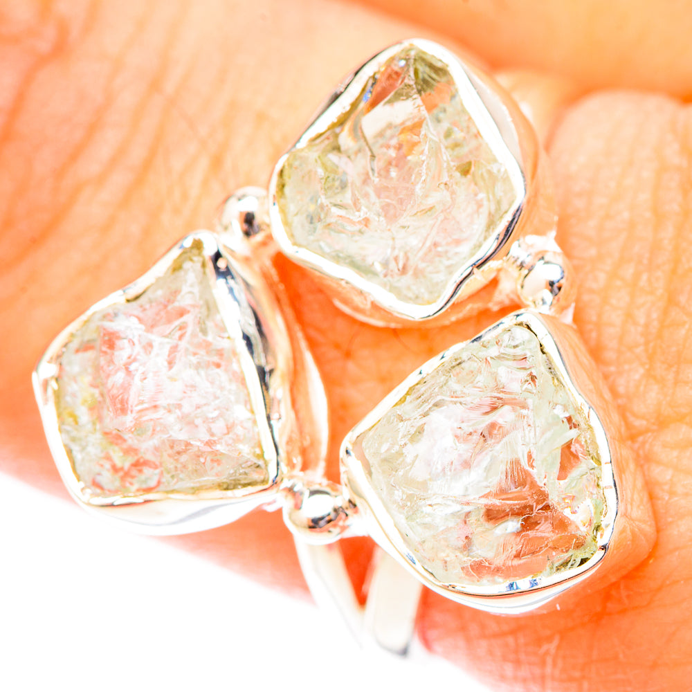 Aquamarine Rings handcrafted by Ana Silver Co - RING119814