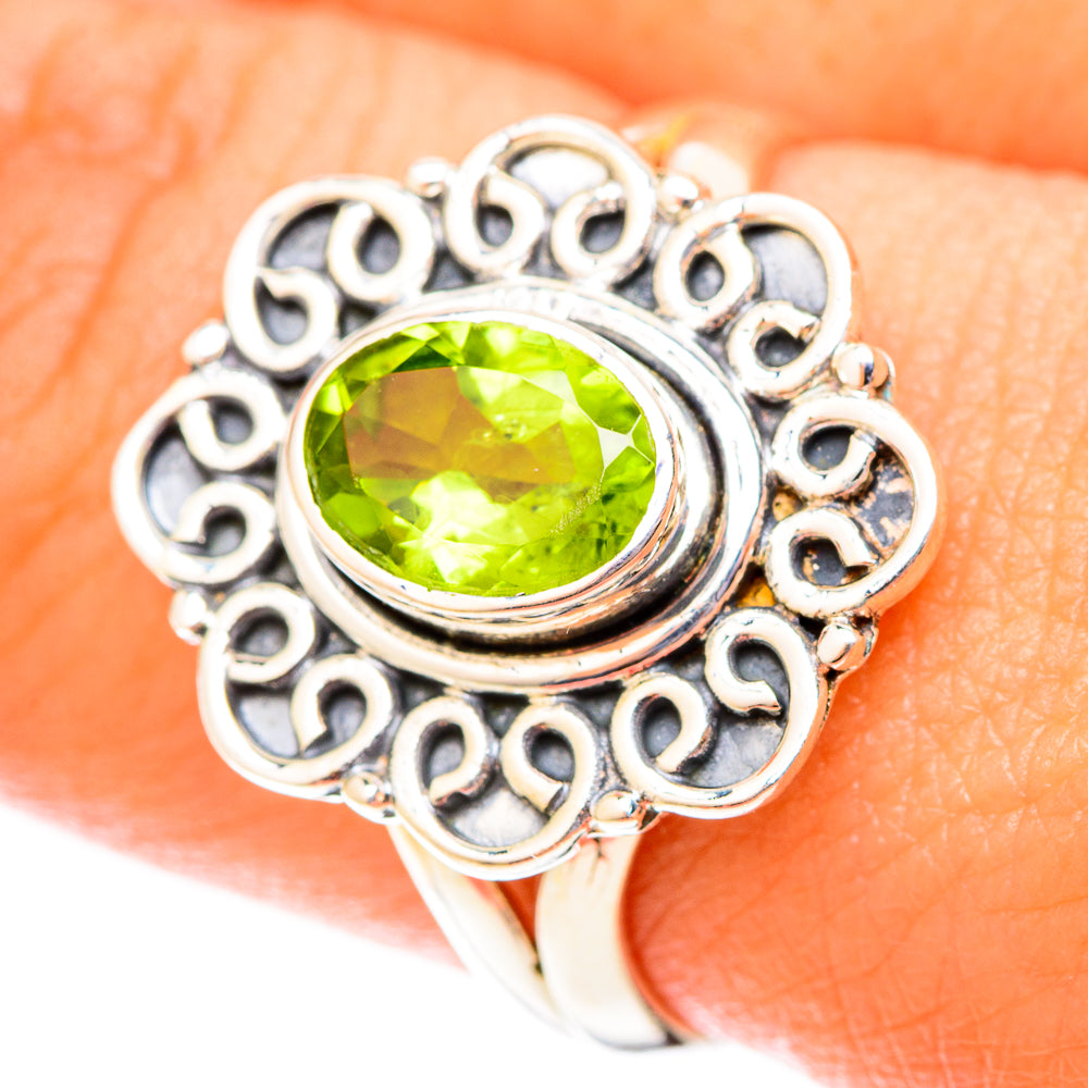 Peridot Rings handcrafted by Ana Silver Co - RING119854