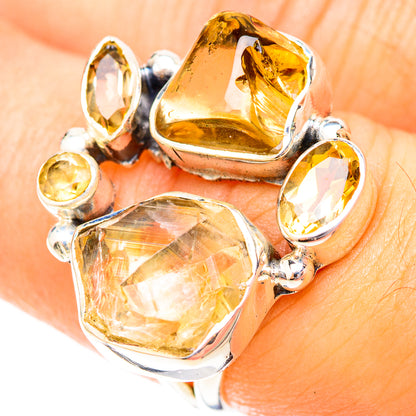 Citrine Rings handcrafted by Ana Silver Co - RING119860