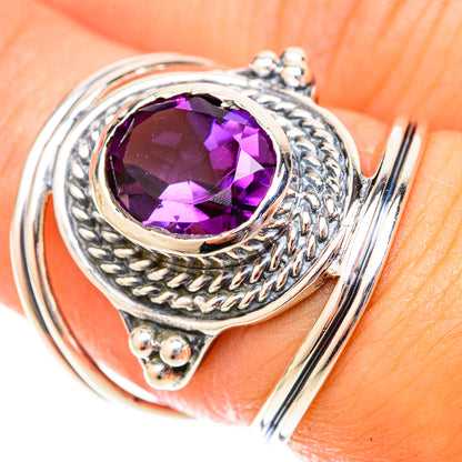 Amethyst Rings handcrafted by Ana Silver Co - RING119863