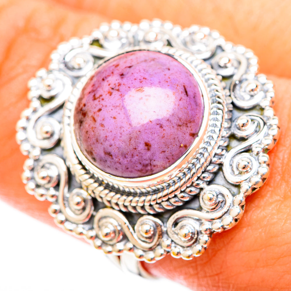 Stichtite Rings handcrafted by Ana Silver Co - RING119864