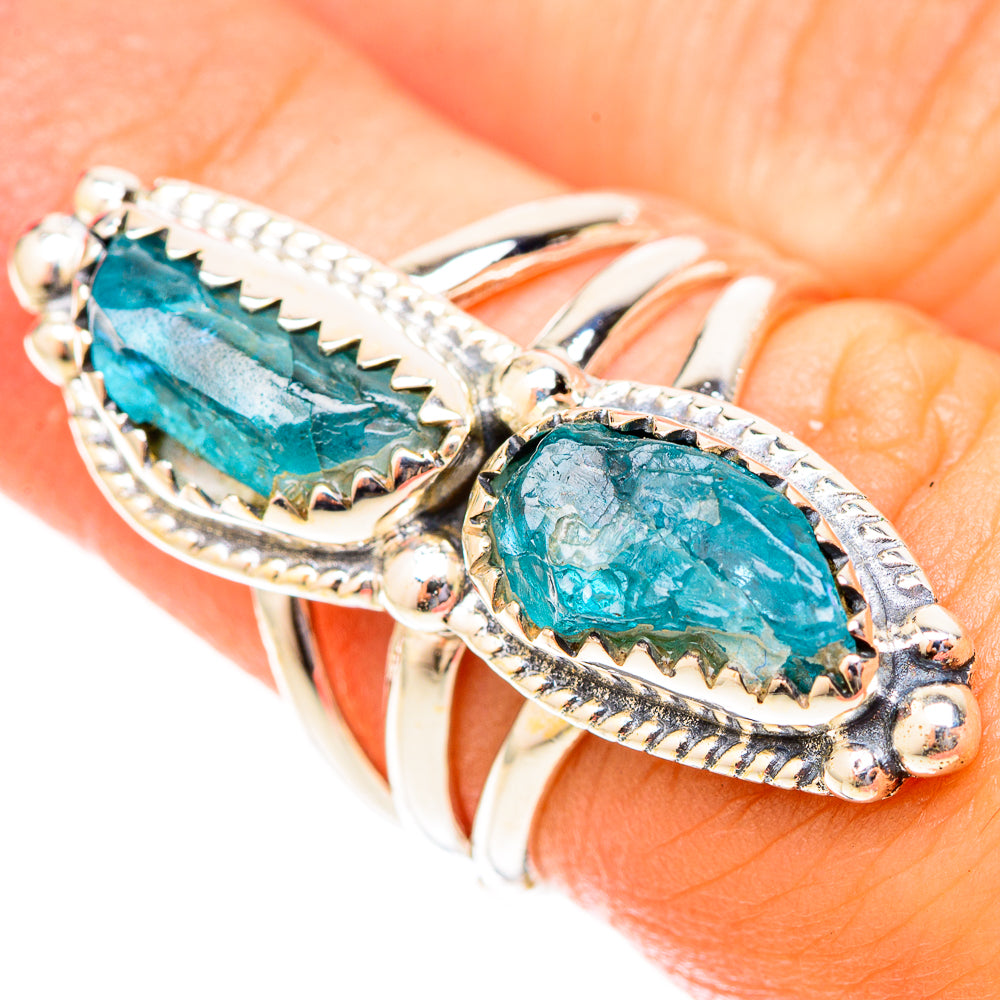 Apatite Rings handcrafted by Ana Silver Co - RING119878