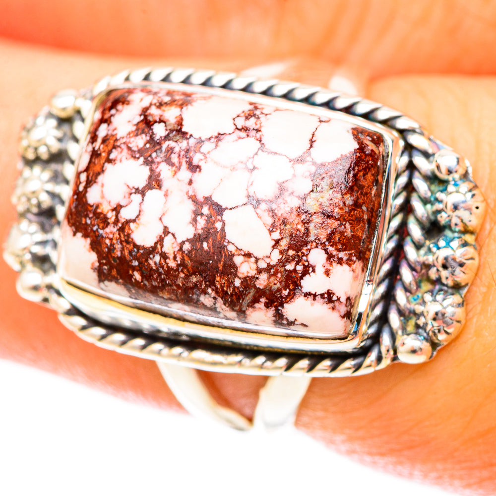 Wild Horse Jasper Rings handcrafted by Ana Silver Co - RING119914