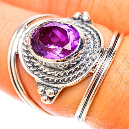 Amethyst Rings handcrafted by Ana Silver Co - RING119921