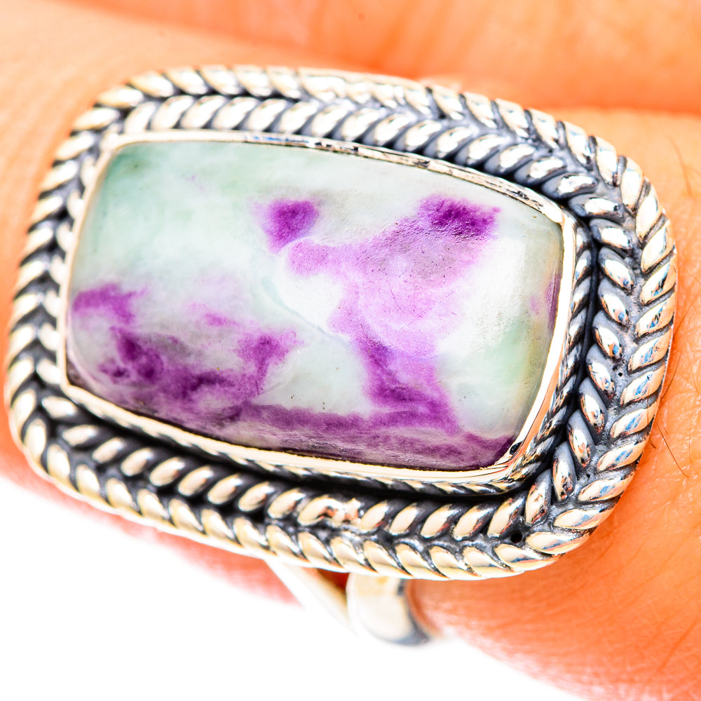 Charoite Rings handcrafted by Ana Silver Co - RING119926
