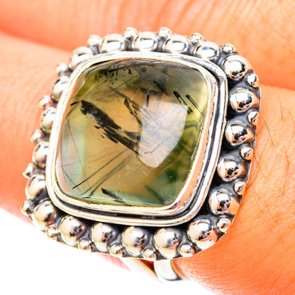 Prehnite Rings handcrafted by Ana Silver Co - RING119936