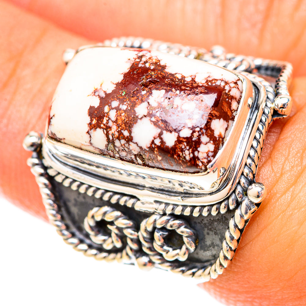 Wild Horse Jasper Rings handcrafted by Ana Silver Co - RING119942