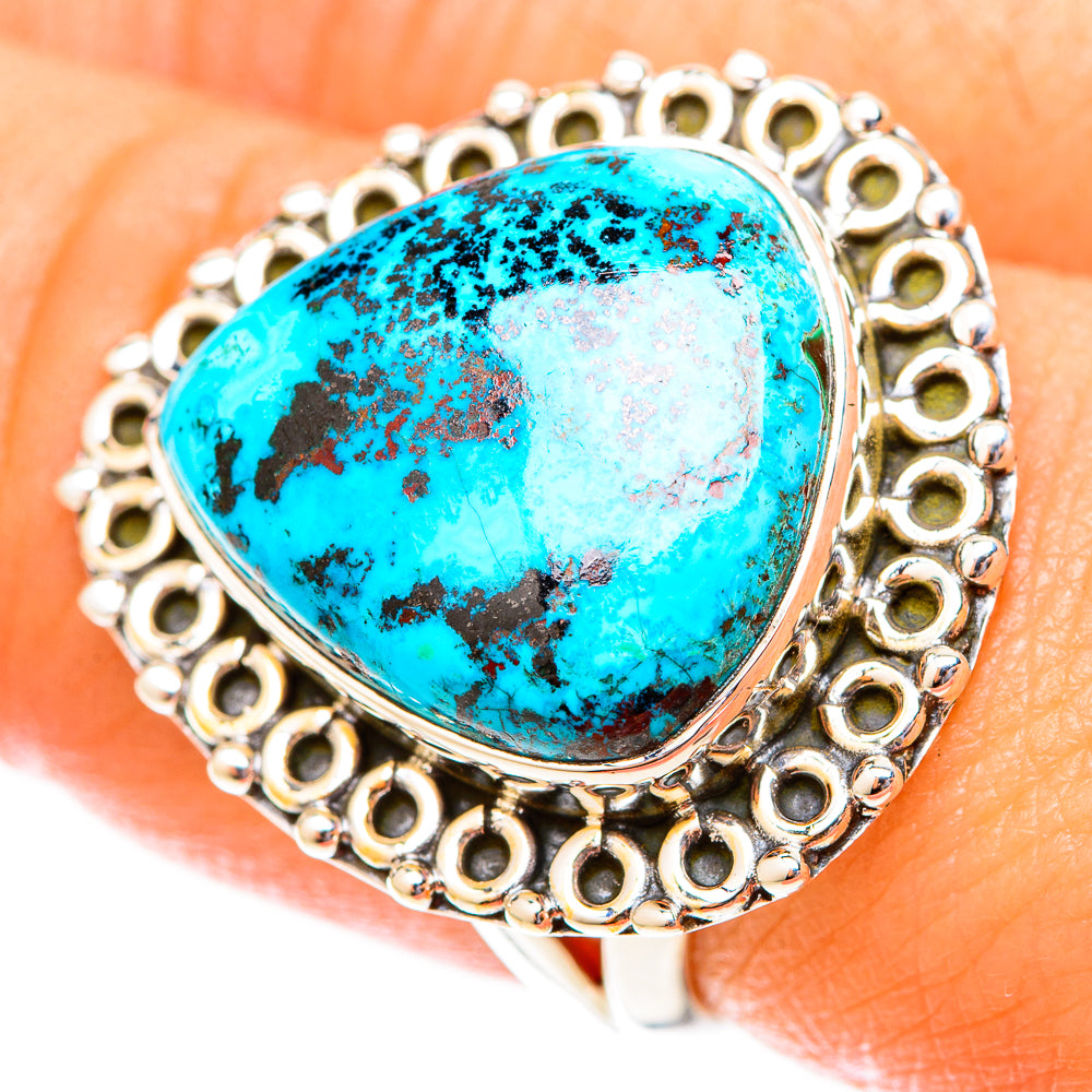 Shattuckite Rings handcrafted by Ana Silver Co - RING119963