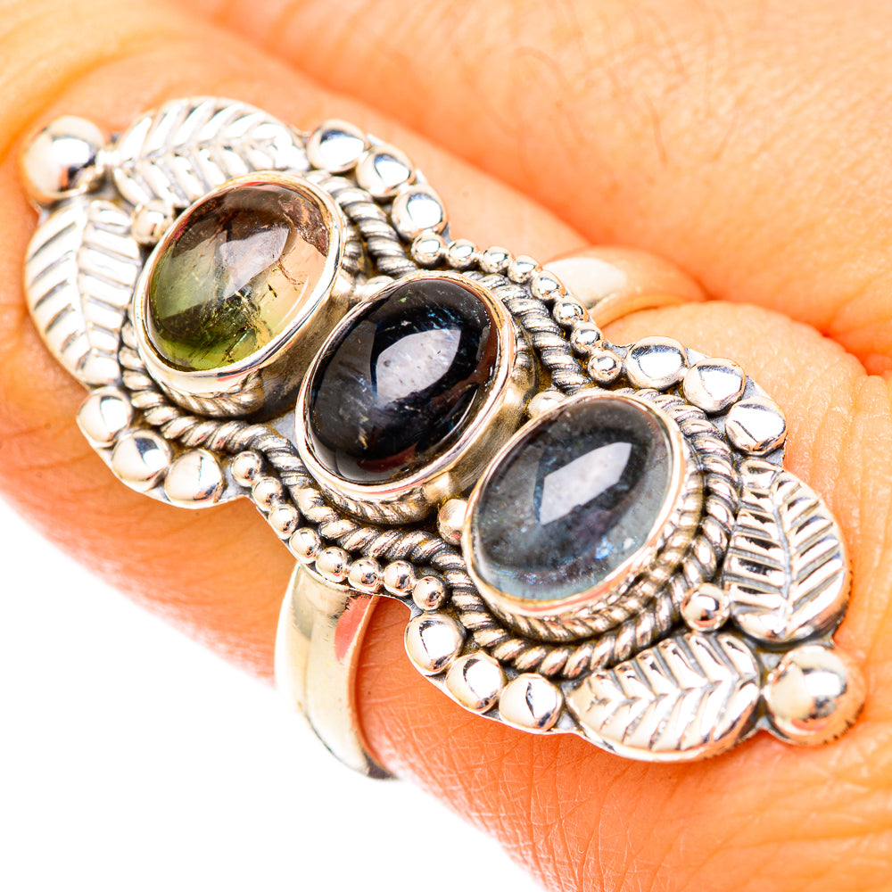 Tourmaline Rings handcrafted by Ana Silver Co - RING120012