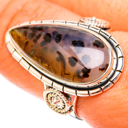 Montana Agate Rings handcrafted by Ana Silver Co - RING120034