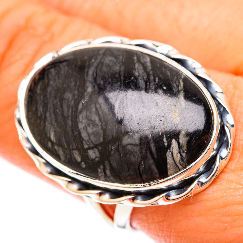 Picasso Jasper Rings handcrafted by Ana Silver Co - RING120050