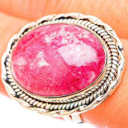 Thulite Rings handcrafted by Ana Silver Co - RING120094
